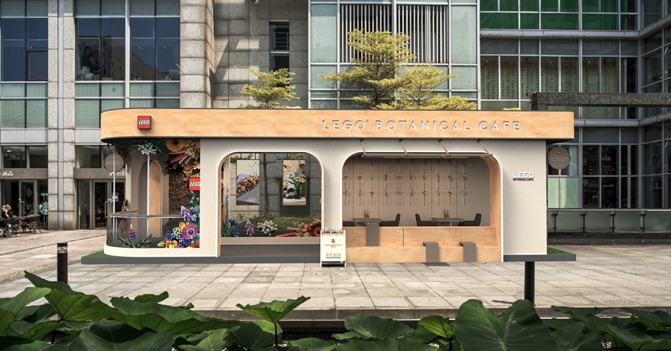20partners LEGO-Taiwan-Botanical-Cafe-Exteriors Pop-ups: The art of the possible blog  luxury  
